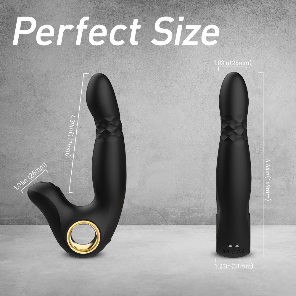 YoYoLemon Prostate Massager P-spot Stimulator for Men, G-spot and Clit YoYoLemon Prostate Massager P-spot Stimulator for Men, G-spot and Clit