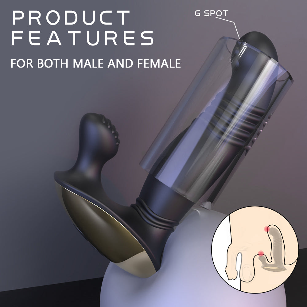 YoYoLemon Prostate Massager P-spot Stimulator for Men, Vibrating Anal YoYoLemon Prostate Massager P-spot Stimulator for Men, Vibrating Anal
