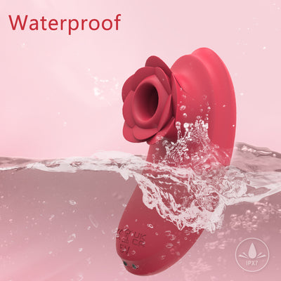 Rose Clitoral Sucking, Waterproof and Rechargeable - YoYoLemon 2