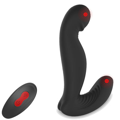 YoYoLemon 360° Rotating Vibrating Prostate Massager P-Spot Vibrator Anal Sex Toy for Men, Women and Couples