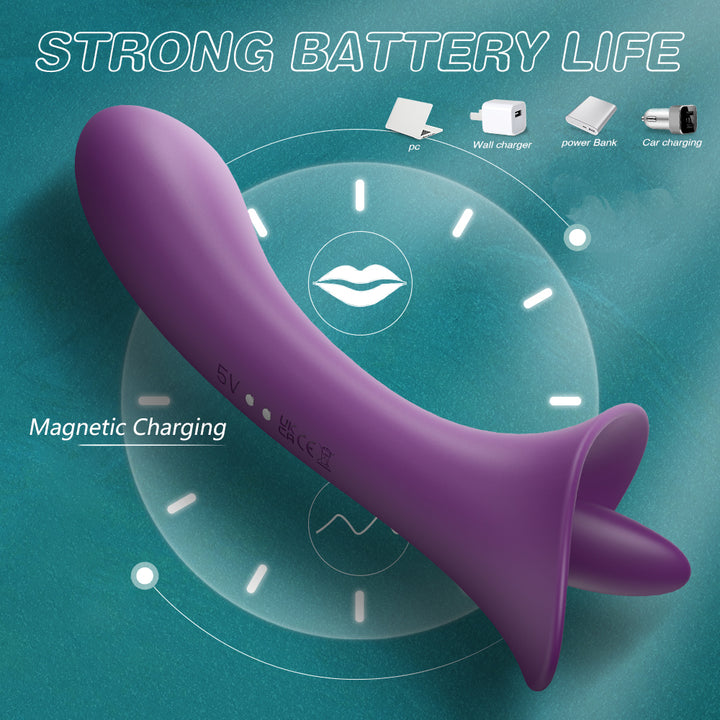 YoYoLemon Clitoral Licking Tongue Vibrator and G Spot Vibrator YoYoLemon Clitoral Licking Tongue Vibrator and G Spot Vibrator
