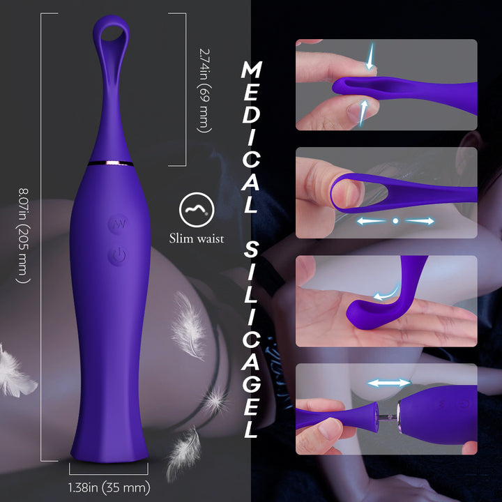 YoYoLemon Clitoral and Nipple Vibrator for Women YoYoLemon Clitoral and Nipple Vibrator for Women