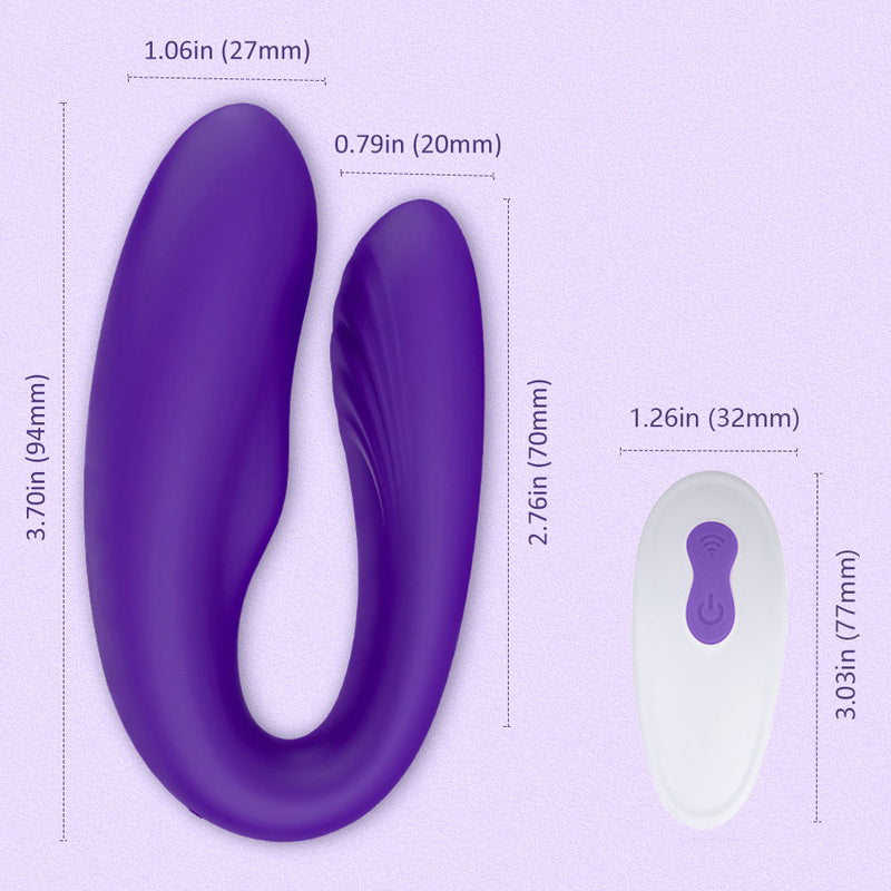 YoYoLemon Couples Wearable Vibrator with Wireless Remote Control for Clitoral and G Spot Adult Sex Toys 5
