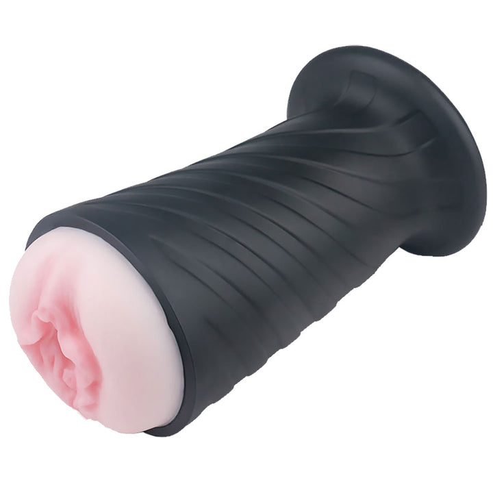 YoYoLemon Male Masturbator Cup Hands-Free Realistic Textured Vagina Ad YoYoLemon Male Masturbator Cup Hands-Free Realistic Textured Vagina Ad