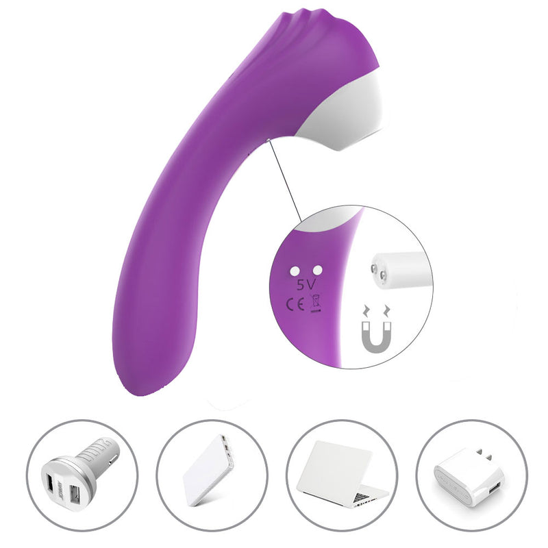 YoYoLemon Nipple and Clitoral Sucking Vibrator for Women Adult Sex Toys, Purple 7