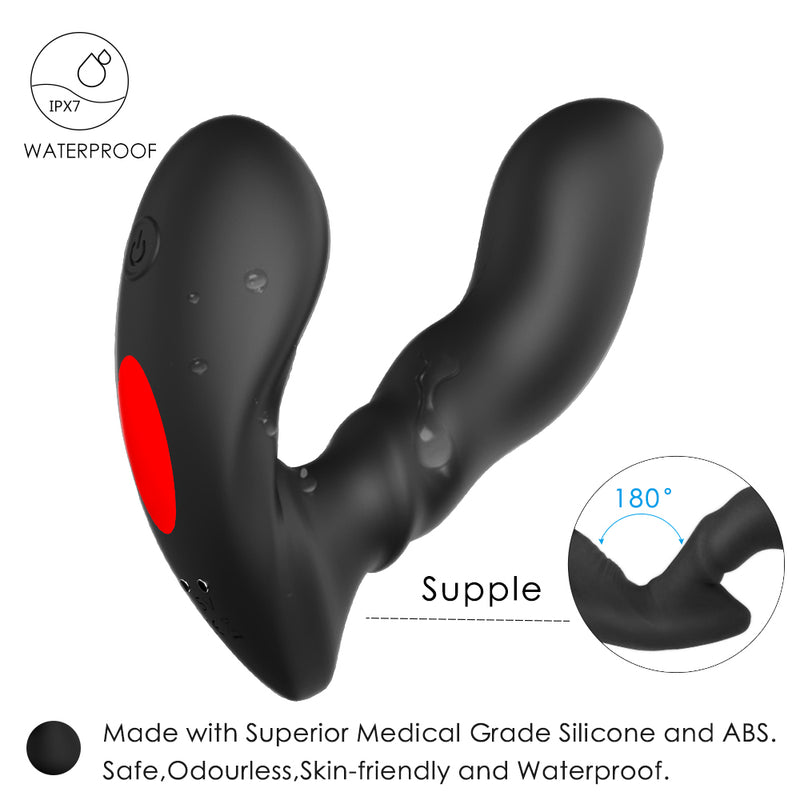 YoYoLemon Prostate Massager Anal Adult Sex Toys for Men, Black 4