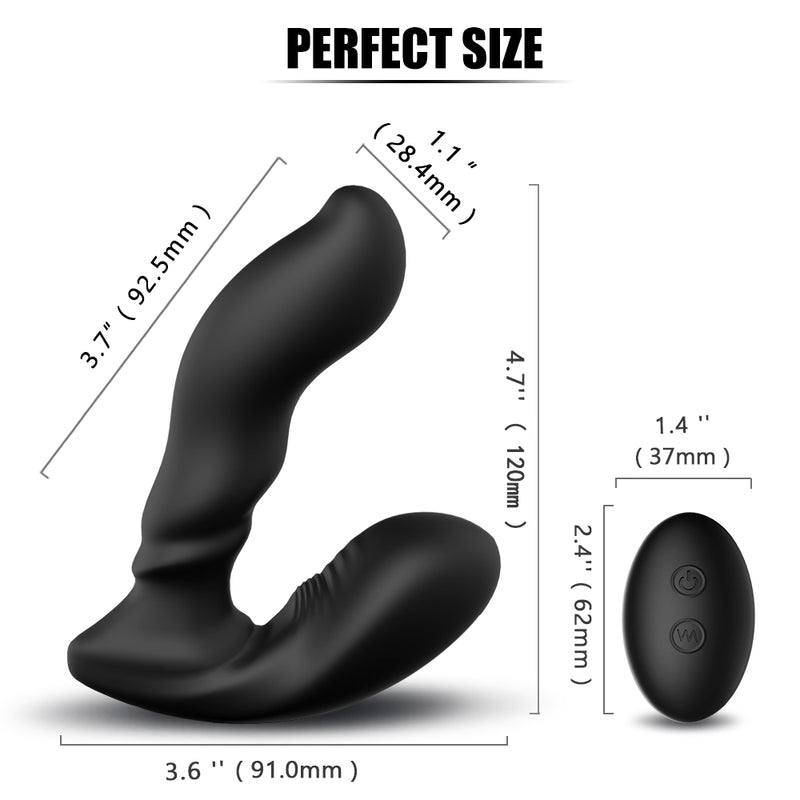 YoYoLemon Prostate Massager Anal Adult Sex Toys for Men, Black 5