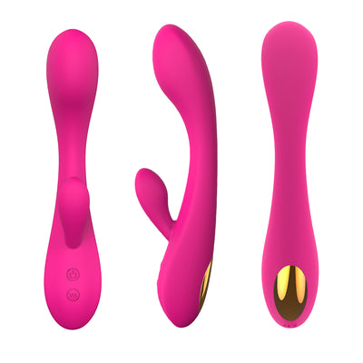 YoYoLemon Rabbit Vibrator for Vagina G Spot and Clitoral Adult Sex Toys for Women, Pink 1