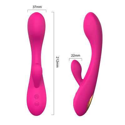 YoYoLemon Rabbit Vibrator for Vagina G Spot and Clitoral Adult Sex Toys for Women, Pink 6