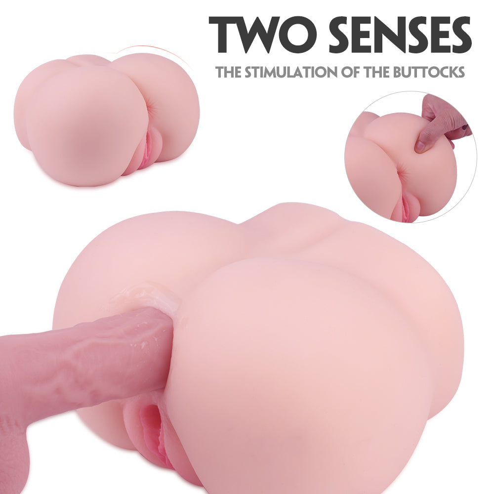 YoYoLemon Realistic Vagina and Butt Masturbator, Adult Sex Toys for Ma YoYoLemon Realistic Vagina and Butt Masturbator, Adult Sex Toys for Ma