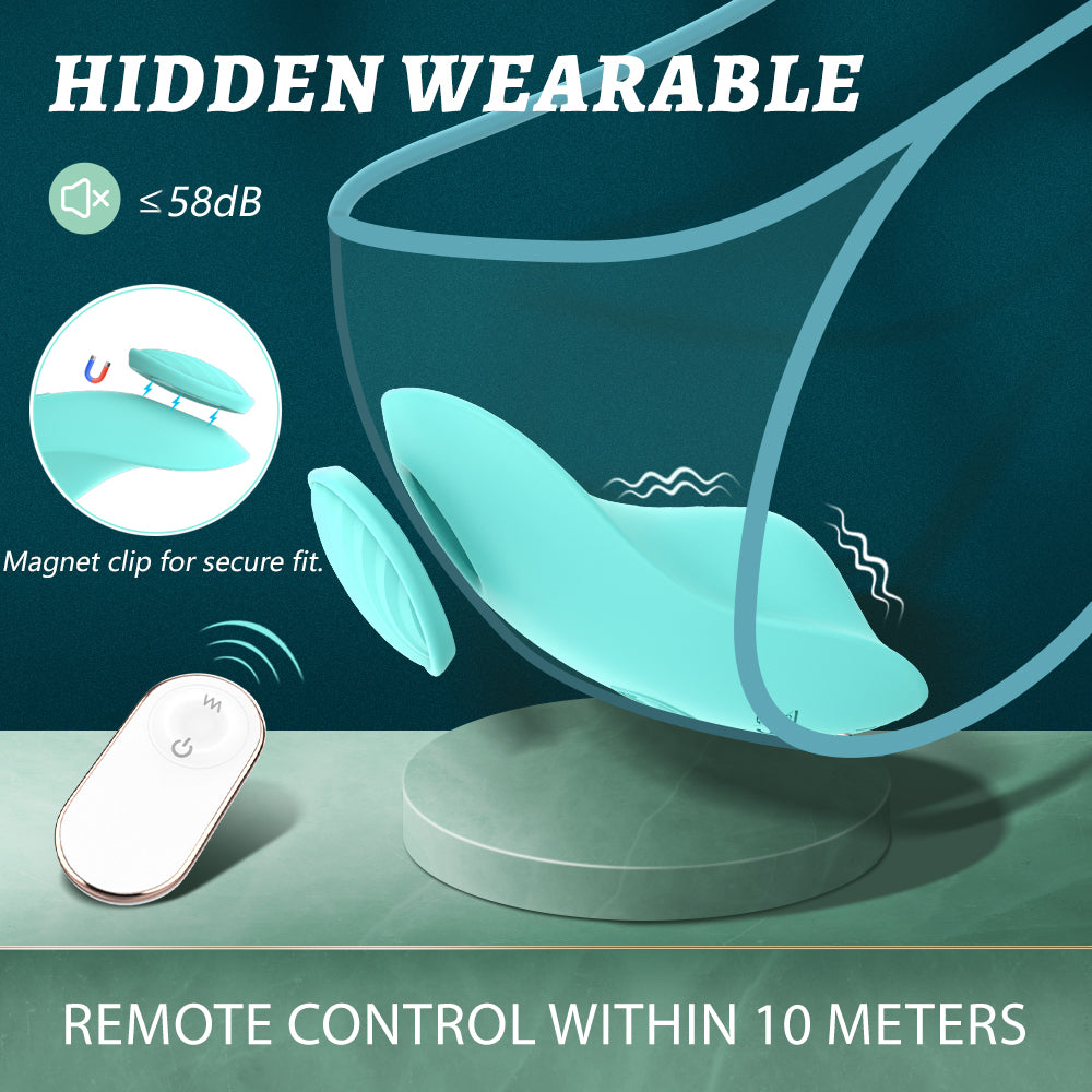 YoYoLemon Remote Control Vibrator, Wearable Panty Vibrator for Clitori YoYoLemon Remote Control Vibrator, Wearable Panty Vibrator for Clitori
