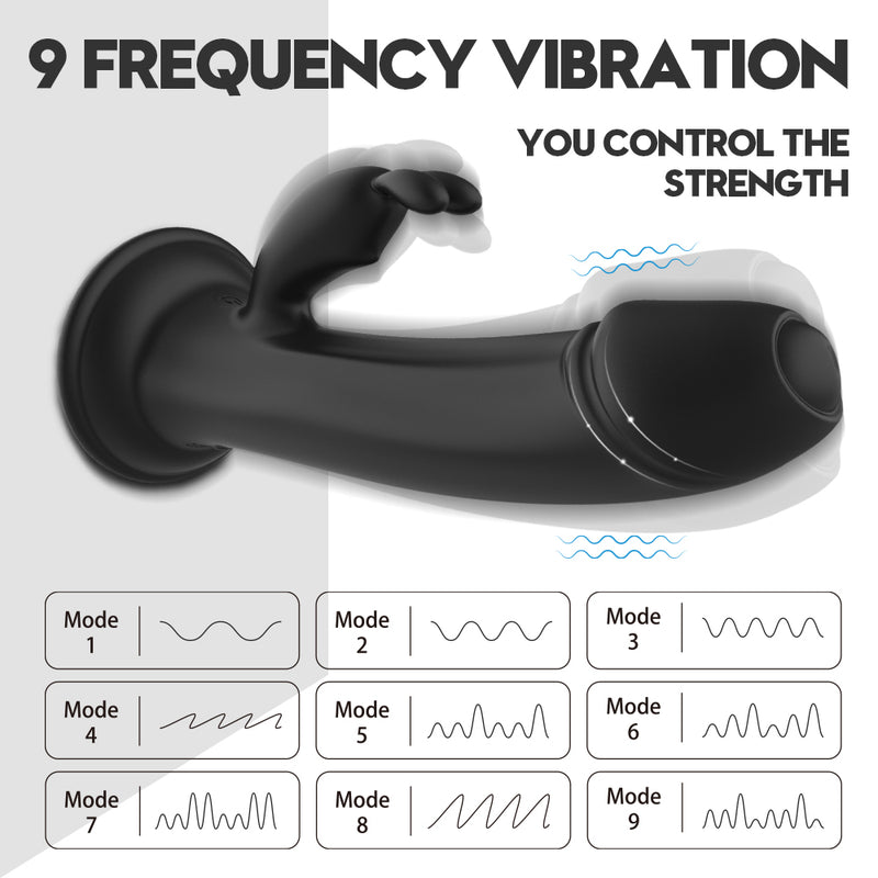 YoYoLemon Vibrating Dildo 5 Inch Penis With Suction Cup For Hand Free 2