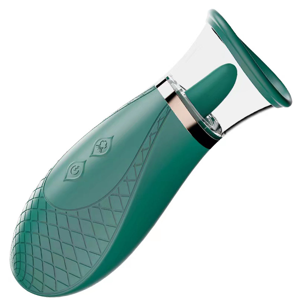 YoYoLemon Vibrating Pussy Pump with Tongue Licking Motions for Clit an YoYoLemon Vibrating Pussy Pump with Tongue Licking Motions for Clit an
