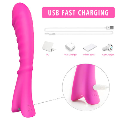 YoYoLemon Vibrator Dildo Perfect size with Stimulation G Spot Adult Sex Toys for Women, Hot Pink 5