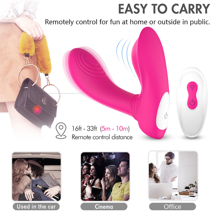 YoYoLemon Wearable Panty Vibrator with Wireless Remote Control for Cli YoYoLemon Wearable Panty Vibrator with Wireless Remote Control for Cli