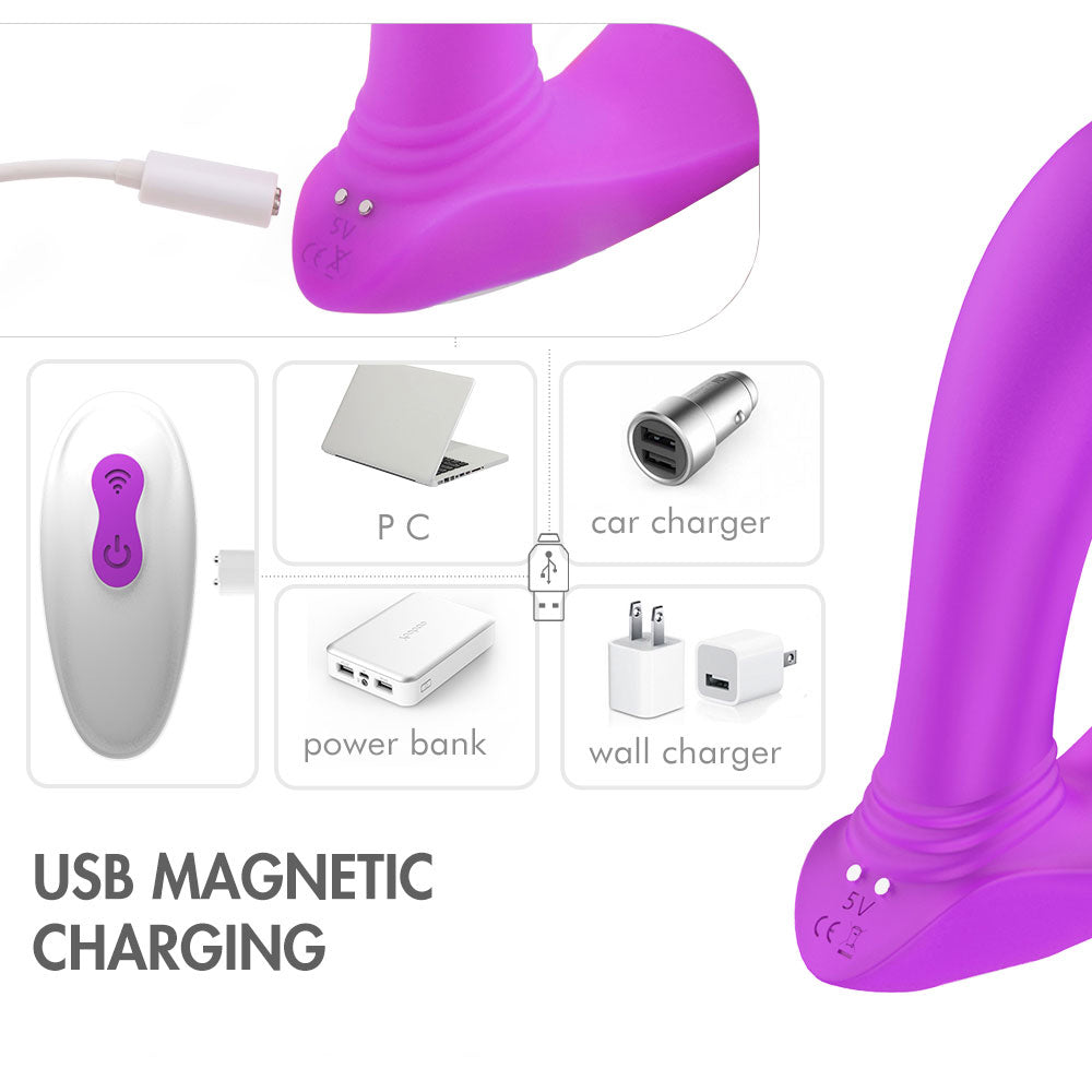 YoYoLemon Wearable Panty Vibrator with Wireless Remote Control for Cli YoYoLemon Wearable Panty Vibrator with Wireless Remote Control for Cli