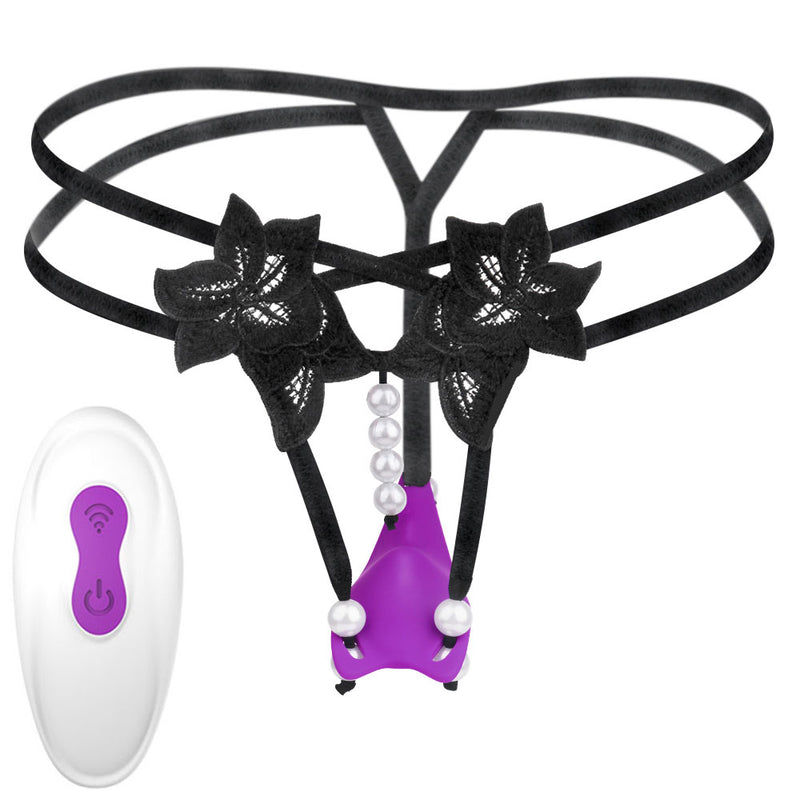 YoYoLemon Wireless Remote Control Wearable Panty Vibrator for Clitoris Adult Sex Toys for Women, Purple